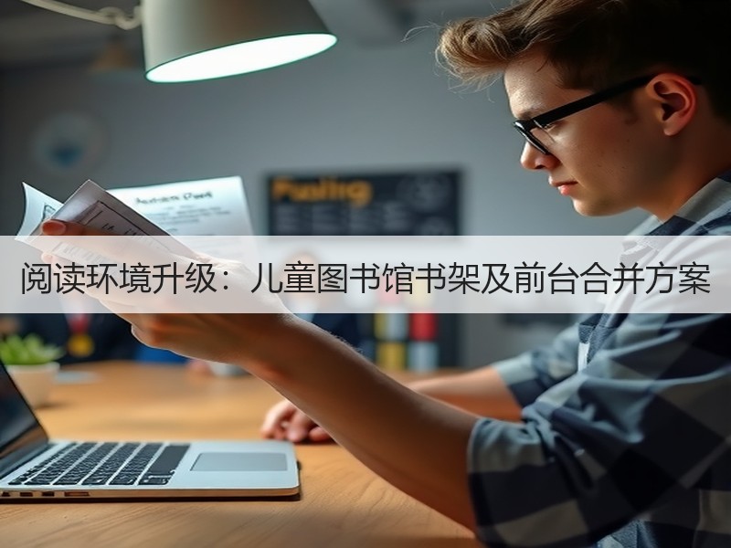 阅读环境升级：儿童图书馆书架及前台合并方案