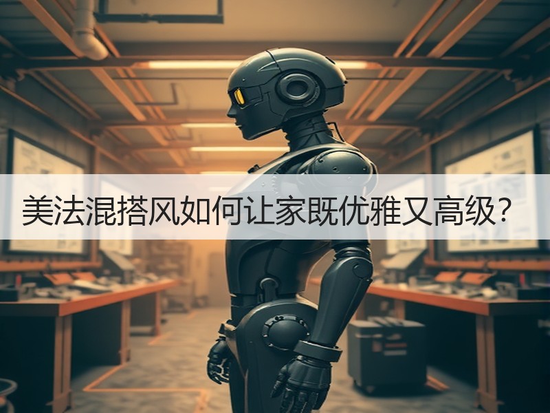 美法混搭风如何让家既优雅又高级？