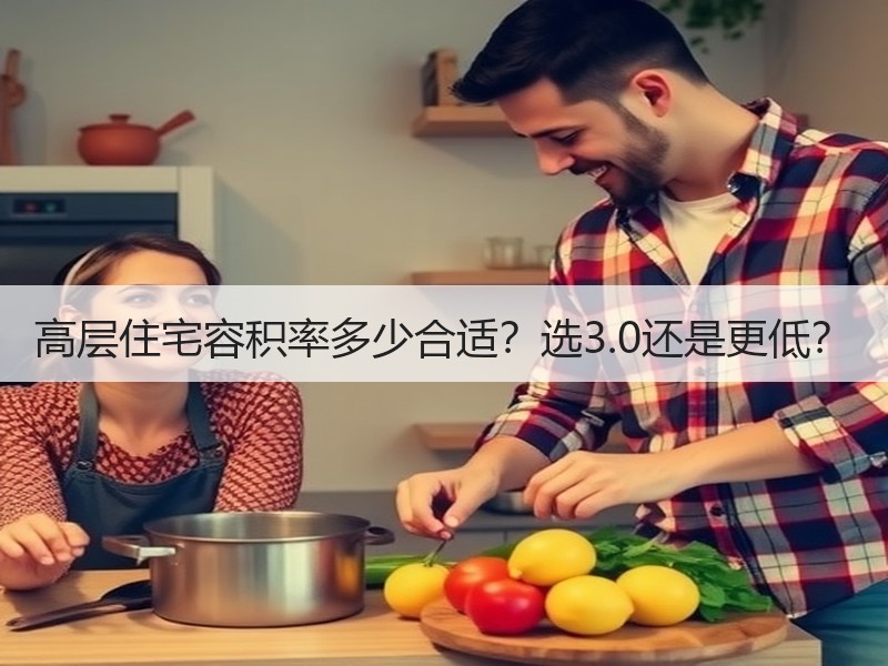 高层住宅容积率多少合适？选3.0还是更低？
