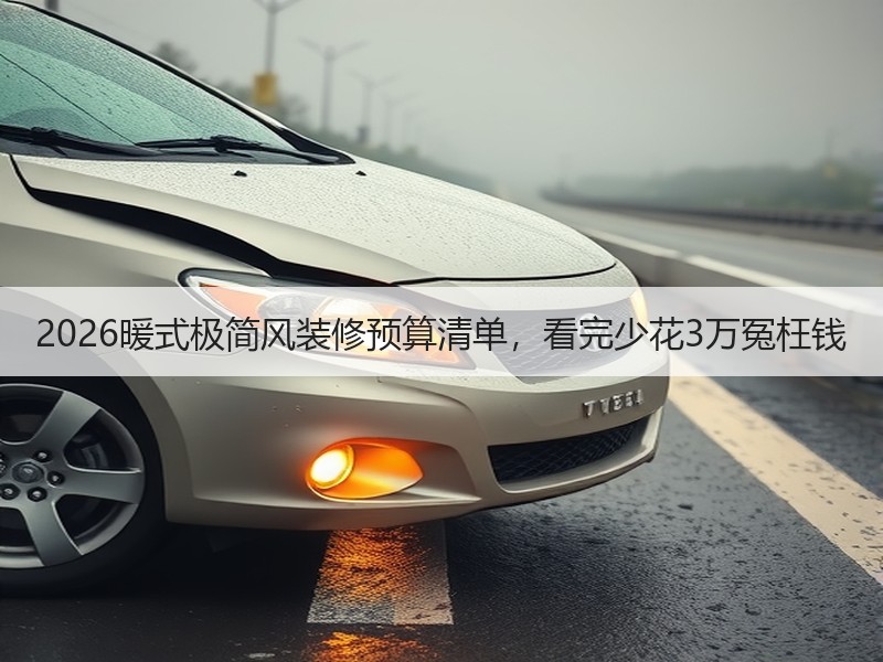 2026暖式极简风装修预算清单，看完少花3万冤枉钱