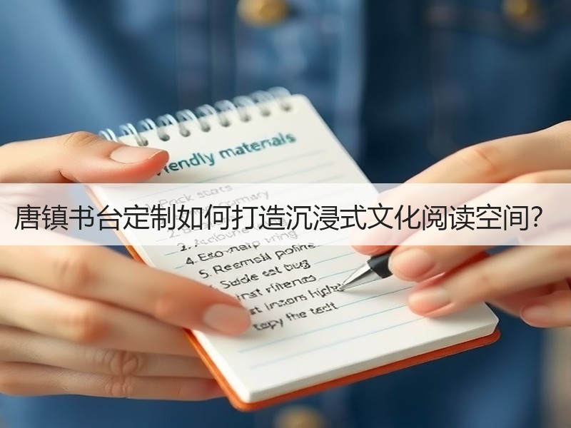 唐镇书台定制如何打造沉浸式文化阅读空间？