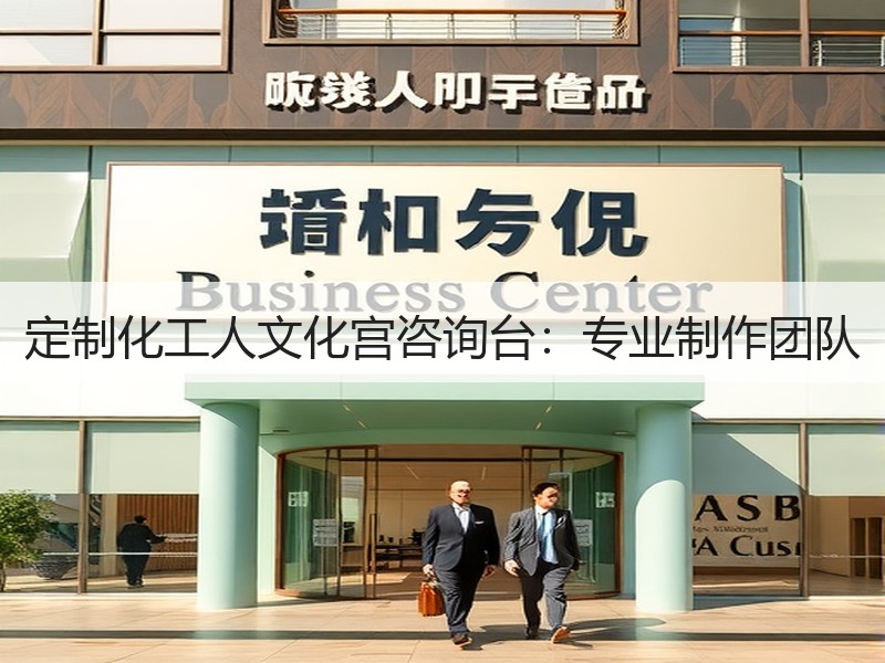 定制化工人文化宫咨询台：专业制作团队