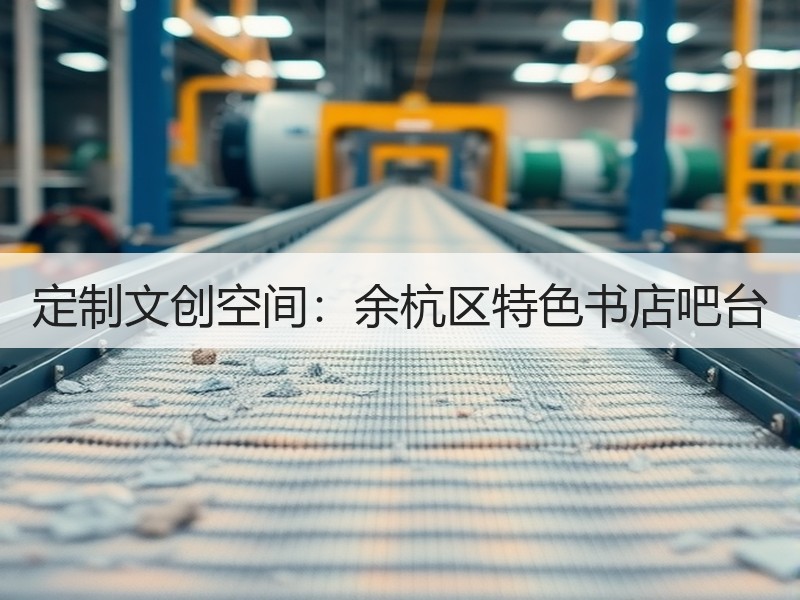 定制文创空间：余杭区特色书店吧台