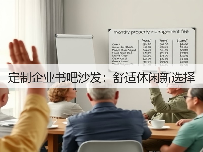 定制企业书吧沙发：舒适休闲新选择