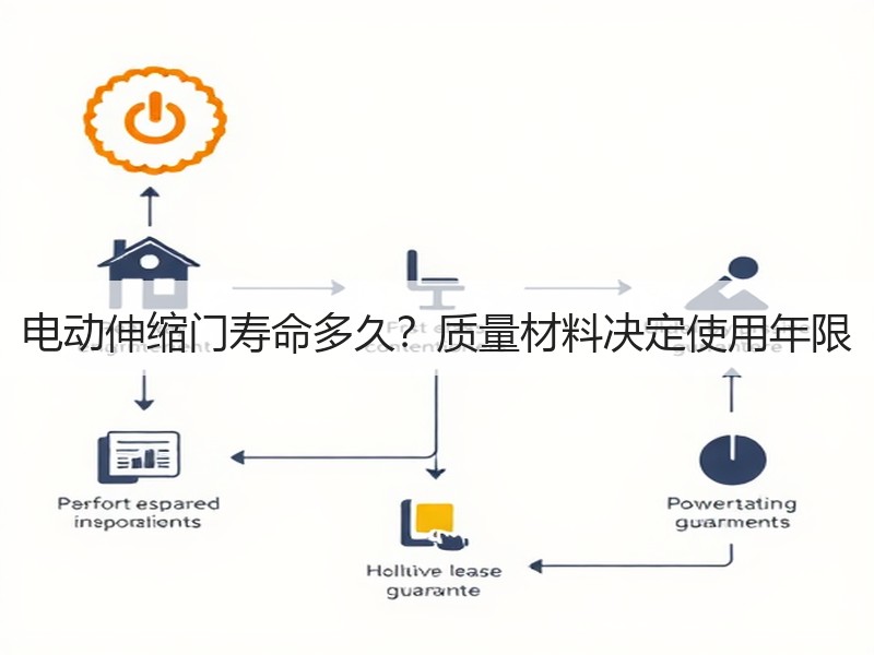 电动伸缩门寿命多久？质量材料决定使用年限