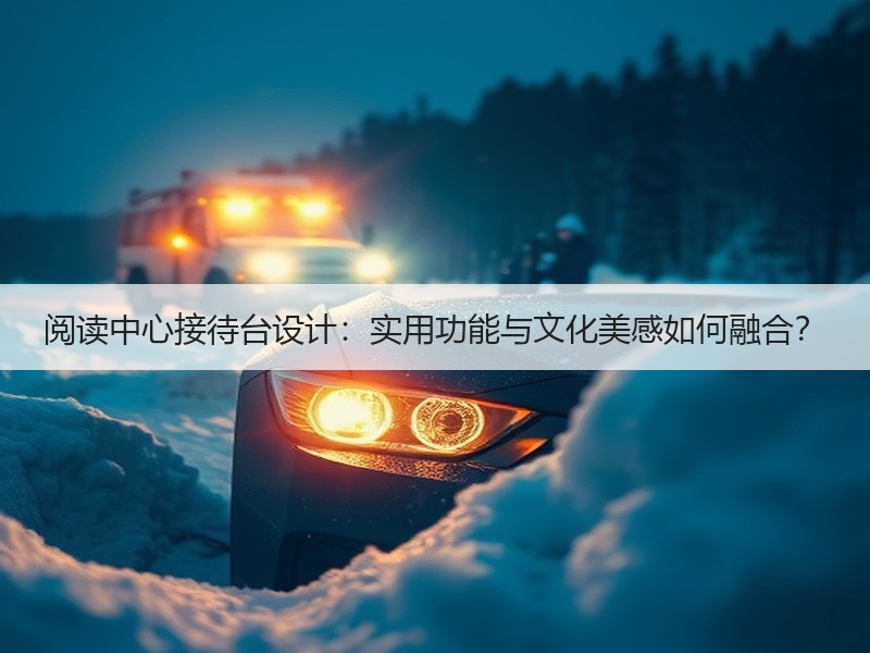 阅读中心接待台设计：实用功能与文化美感如何融合？