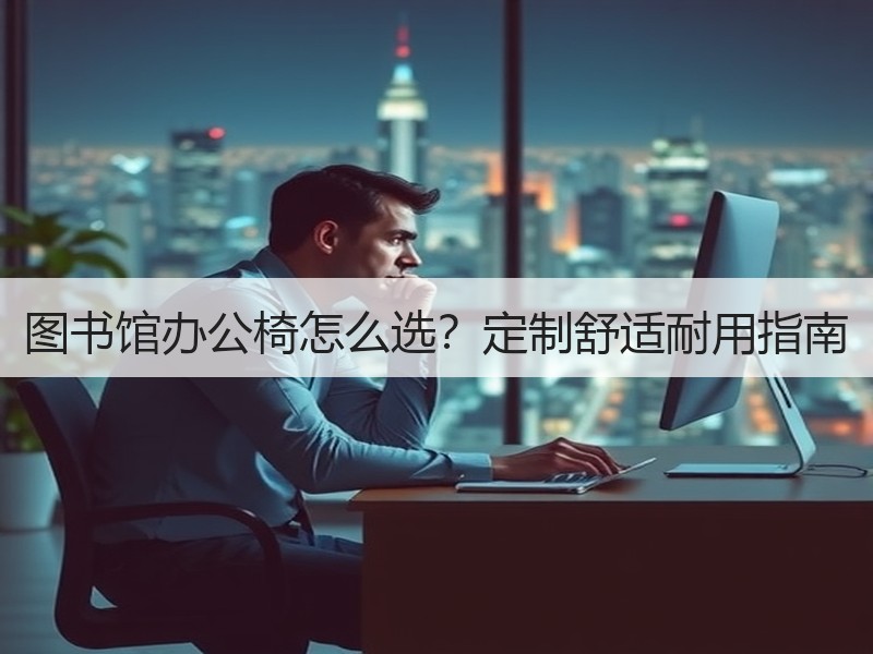 图书馆办公椅怎么选？定制舒适耐用指南