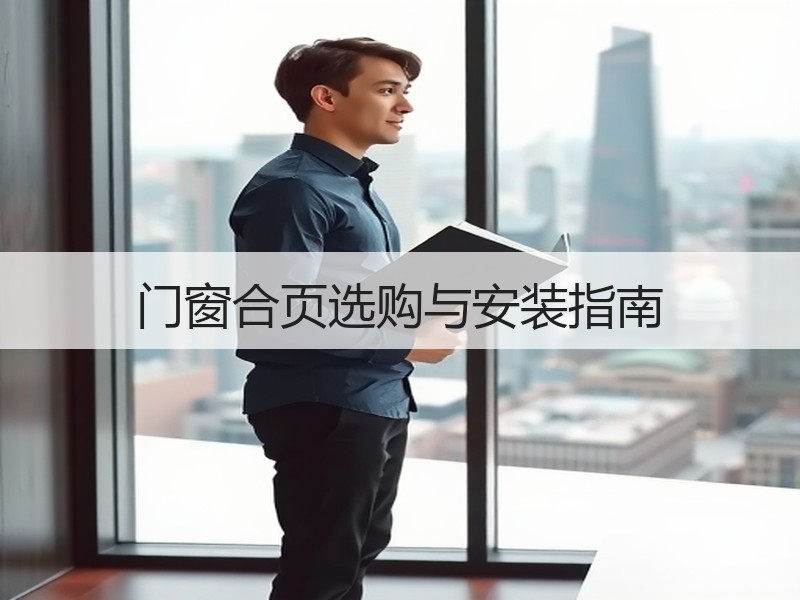 门窗合页选购与安装指南