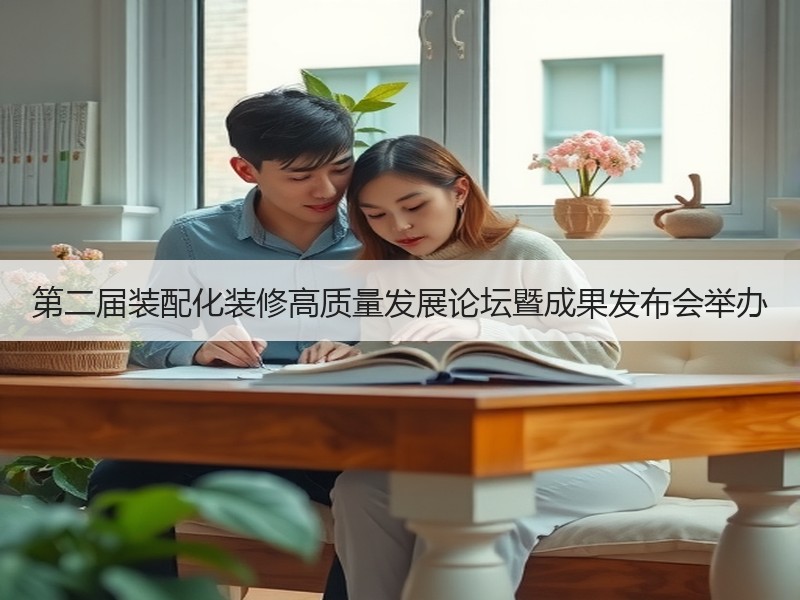 第二届装配化装修高质量发展论坛暨成果发布会举办