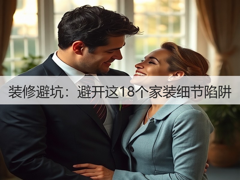 装修避坑：避开这18个家装细节陷阱