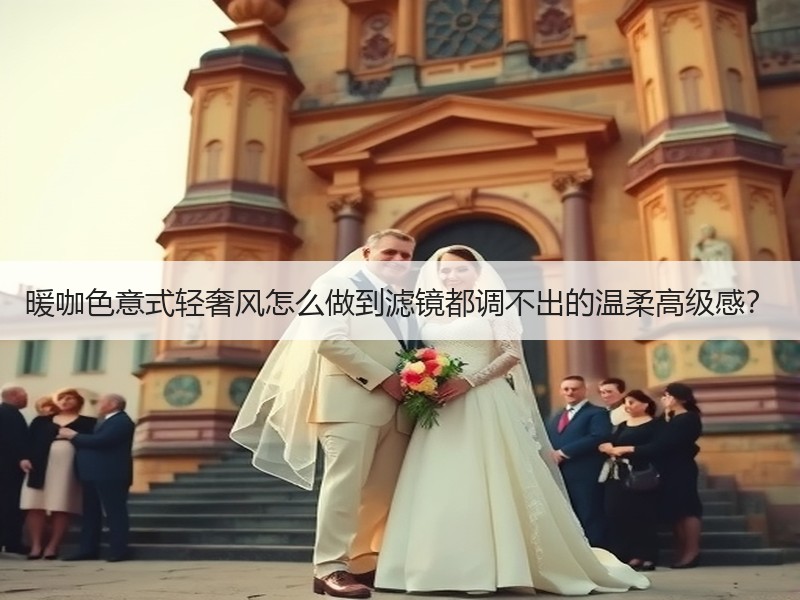 暖咖色意式轻奢风怎么做到滤镜都调不出的温柔高级感？