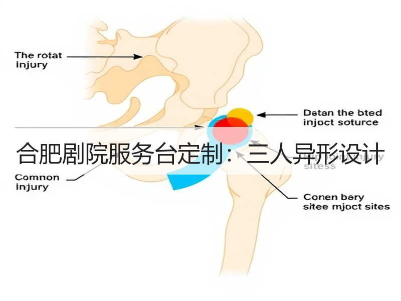 合肥剧院服务台定制：三人异形设计