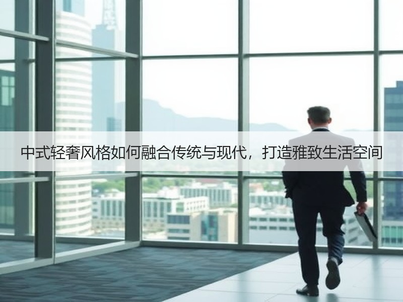 中式轻奢风格如何融合传统与现代，打造雅致生活空间