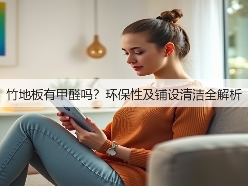 竹地板有甲醛吗？环保性及铺设清洁全解析