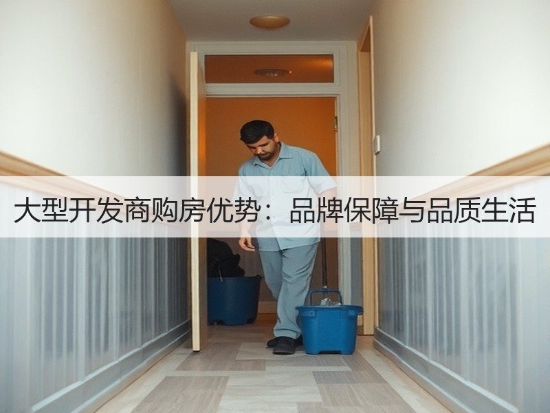 大型开发商购房优势：品牌保障与品质生活