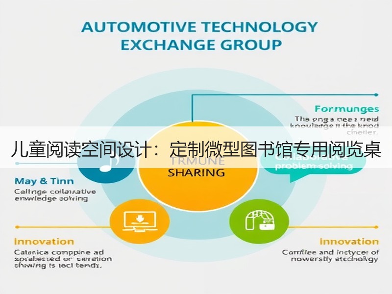 儿童阅读空间设计：定制微型图书馆专用阅览桌