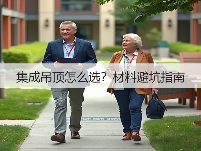 集成吊顶怎么选？材料避坑指南