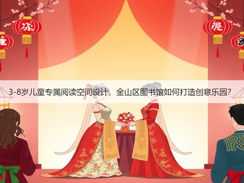 3-8岁儿童专属阅读空间设计，金山区图书馆如何打造创意乐园？