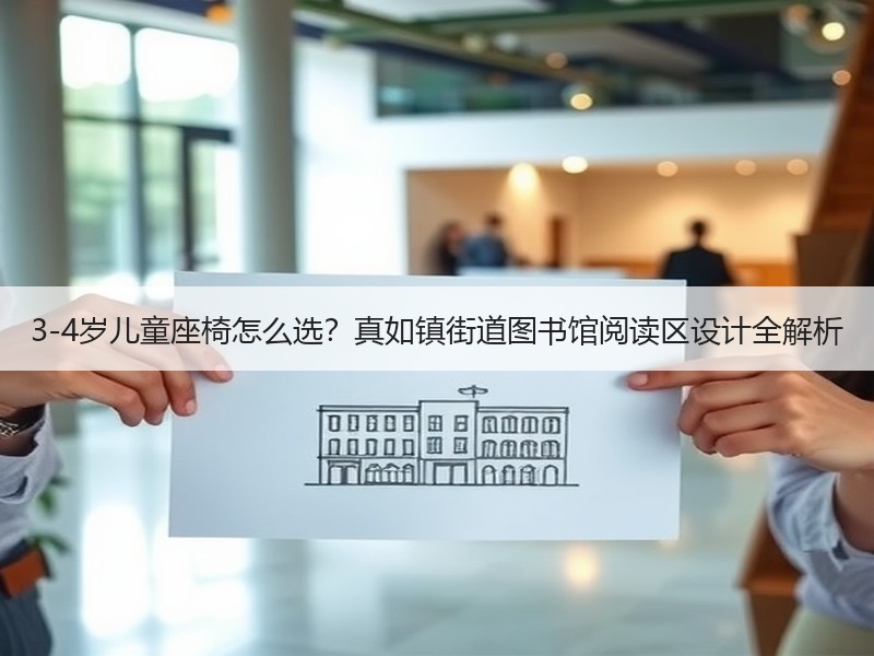 3-4岁儿童座椅怎么选？真如镇街道图书馆阅读区设计全解析