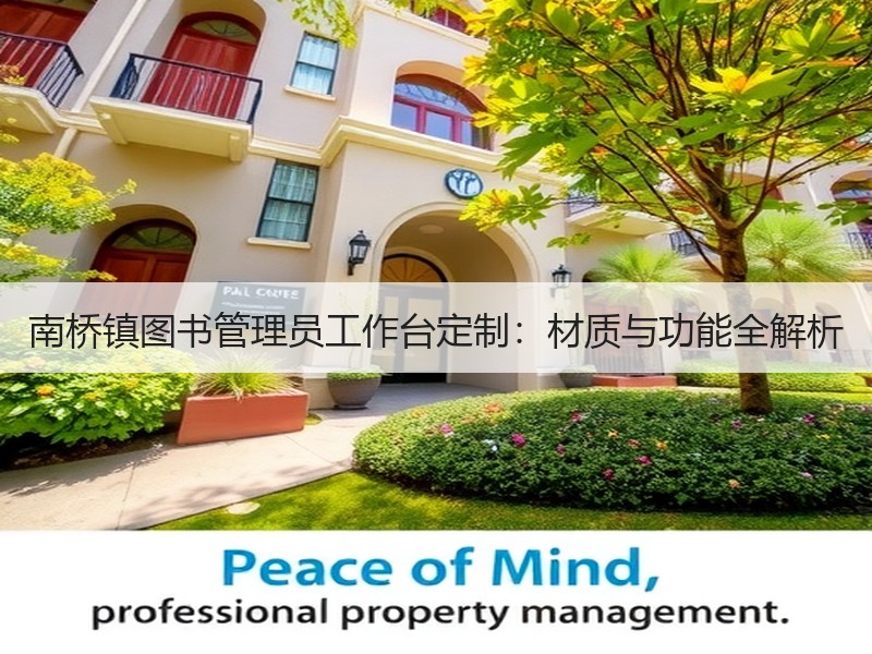 南桥镇图书管理员工作台定制：材质与功能全解析