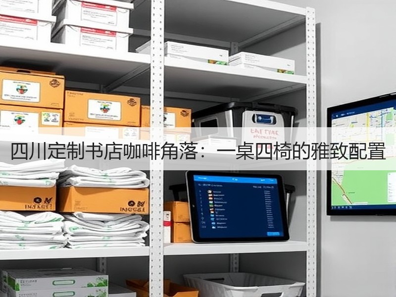 四川定制书店咖啡角落：一桌四椅的雅致配置