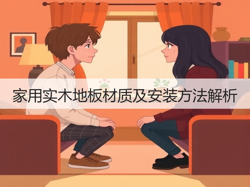 家用实木地板材质及安装方法解析