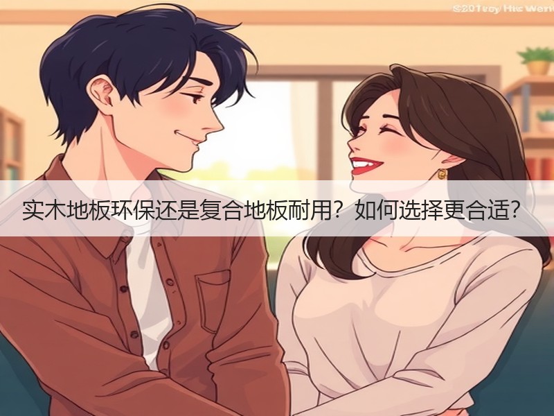 实木地板环保还是复合地板耐用？如何选择更合适？
