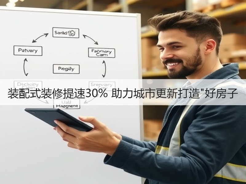 装配式装修提速30% 助力城市更新打造