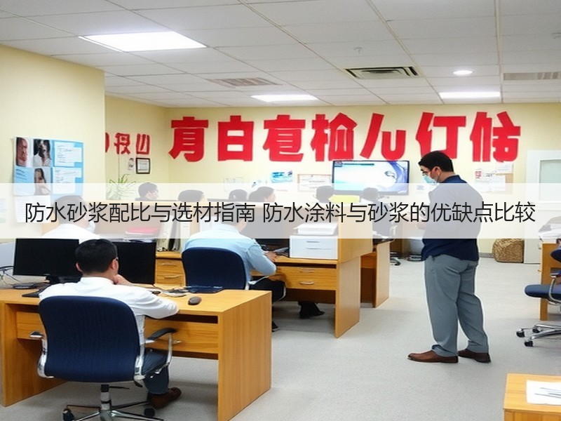 防水砂浆配比与选材指南 防水涂料与砂浆的优缺点比较