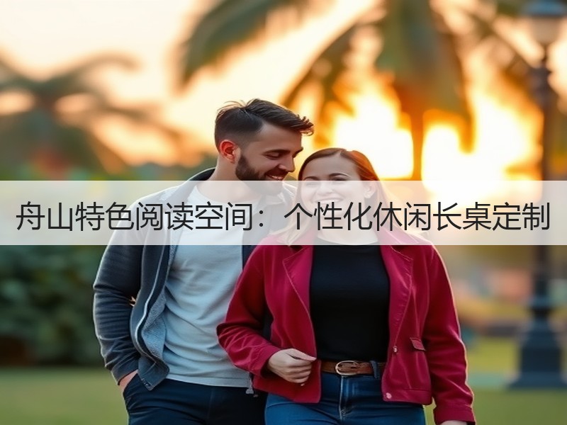 舟山特色阅读空间：个性化休闲长桌定制