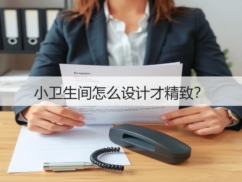 小卫生间怎么设计才精致？