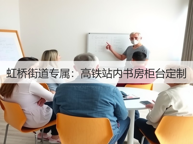 虹桥街道专属：高铁站内书房柜台定制