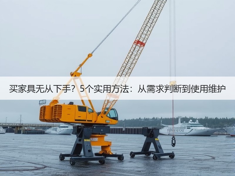 买家具无从下手？5个实用方法：从需求判断到使用维护
