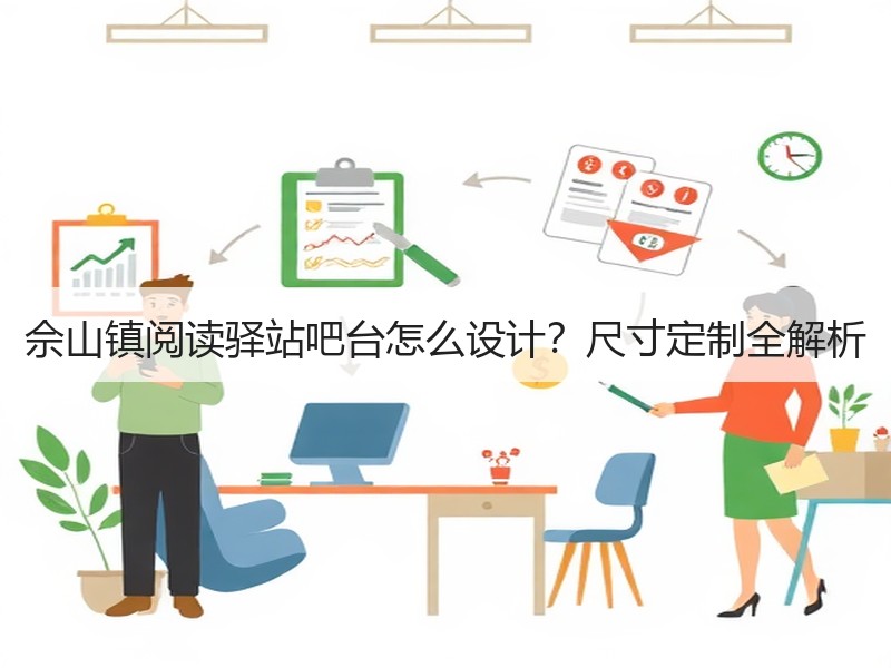 佘山镇阅读驿站吧台怎么设计？尺寸定制全解析