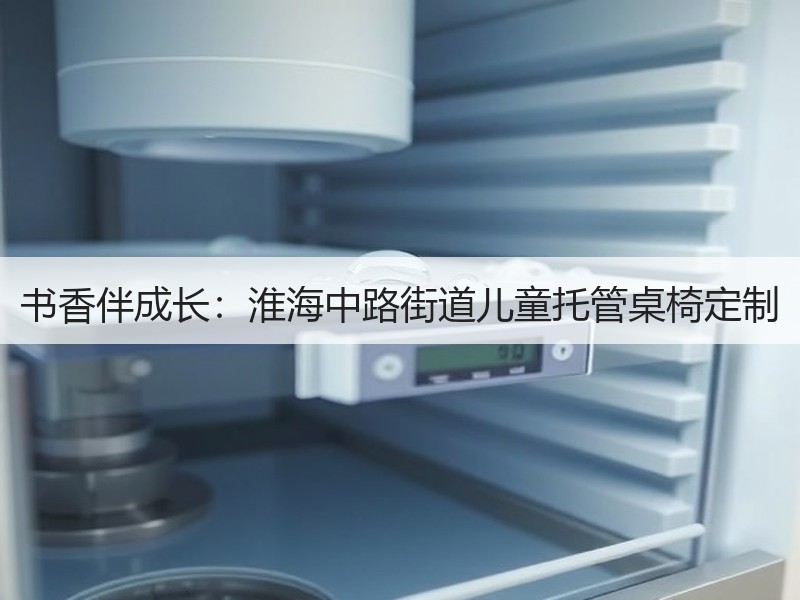 书香伴成长：淮海中路街道儿童托管桌椅定制