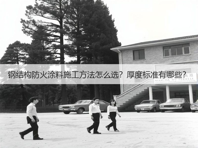 钢结构防火涂料施工方法怎么选？厚度标准有哪些？