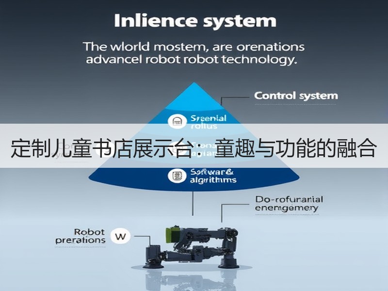 定制儿童书店展示台：童趣与功能的融合