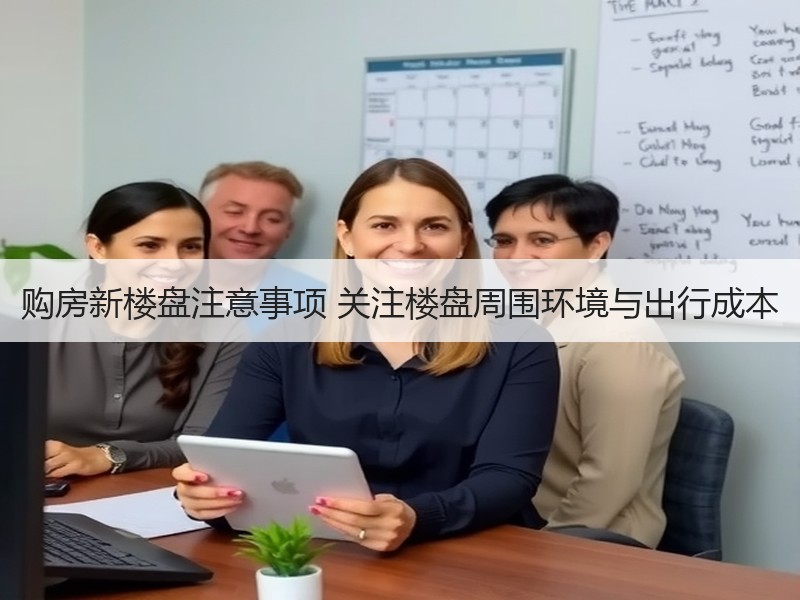 购房新楼盘注意事项 关注楼盘周围环境与出行成本