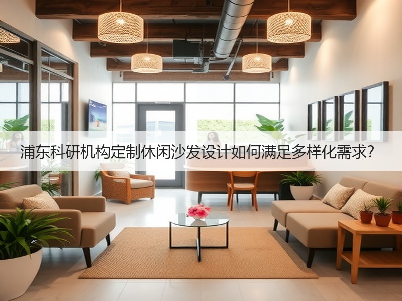 浦东科研机构定制休闲沙发设计如何满足多样化需求？