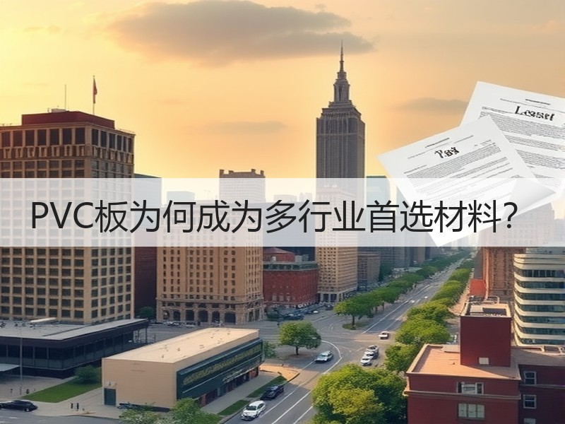 PVC板为何成为多行业首选材料？