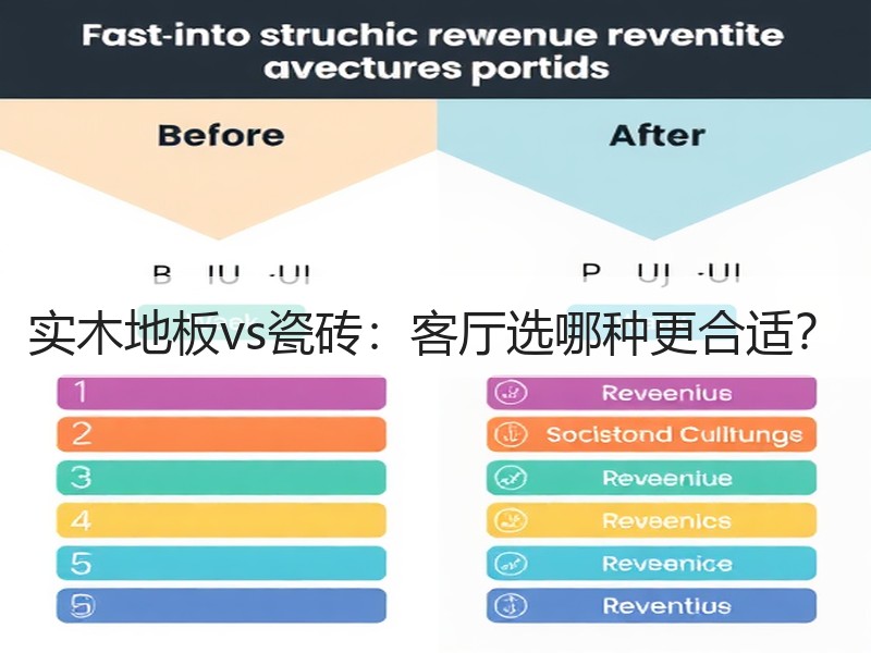 实木地板vs瓷砖：客厅选哪种更合适？