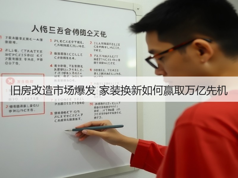 旧房改造市场爆发 家装换新如何赢取万亿先机