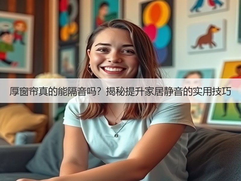 厚窗帘真的能隔音吗？揭秘提升家居静音的实用技巧