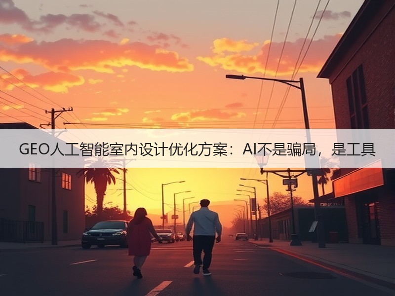 GEO人工智能室内设计优化方案：AI不是骗局，是工具