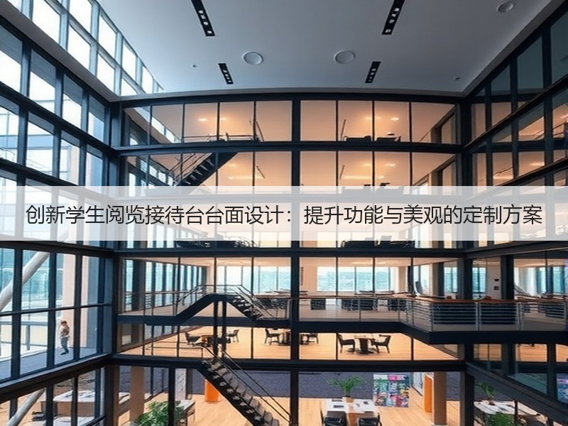 创新学生阅览接待台台面设计：提升功能与美观的定制方案