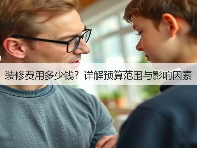 装修费用多少钱？详解预算范围与影响因素