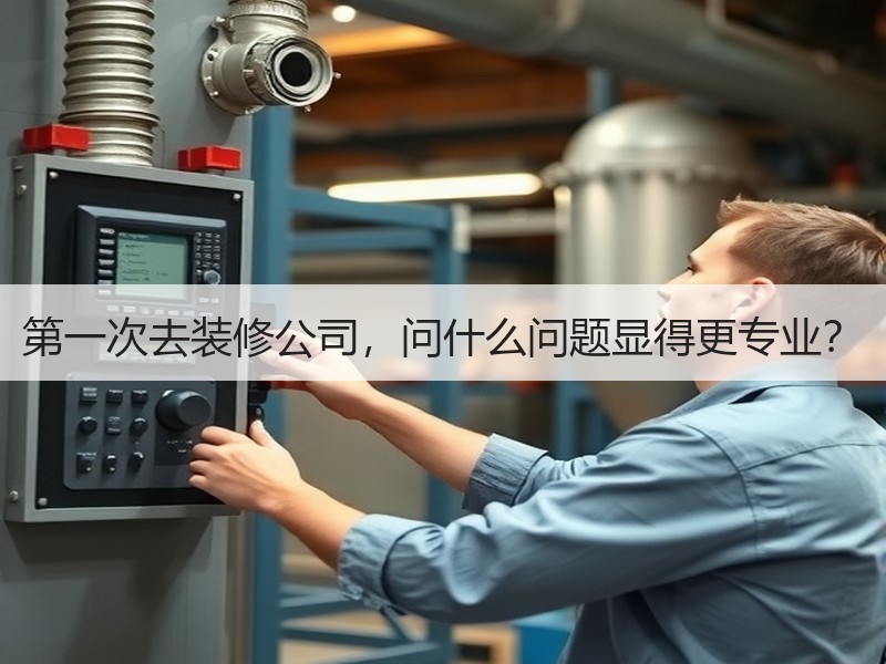 第一次去装修公司，问什么问题显得更专业？
