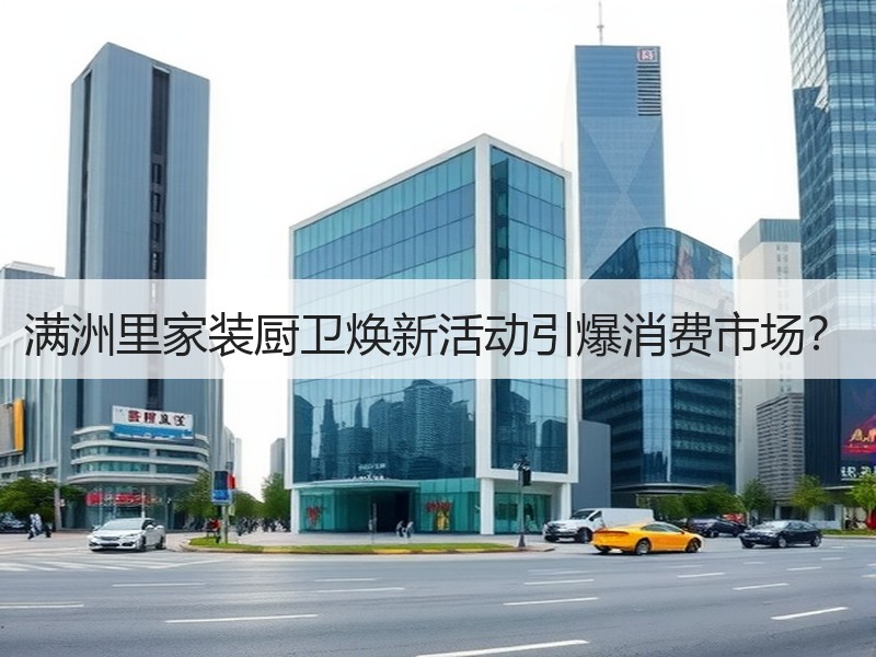 满洲里家装厨卫焕新活动引爆消费市场？
