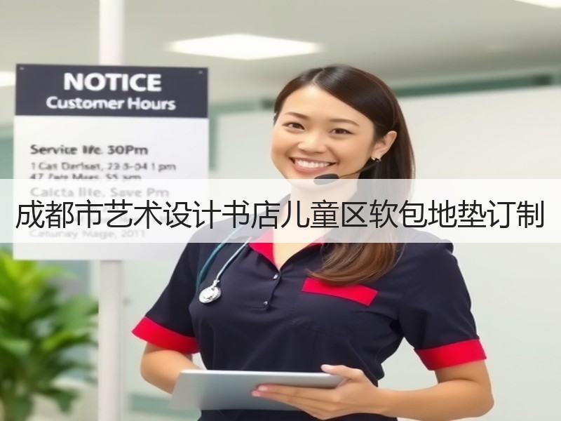 成都市艺术设计书店儿童区软包地垫订制