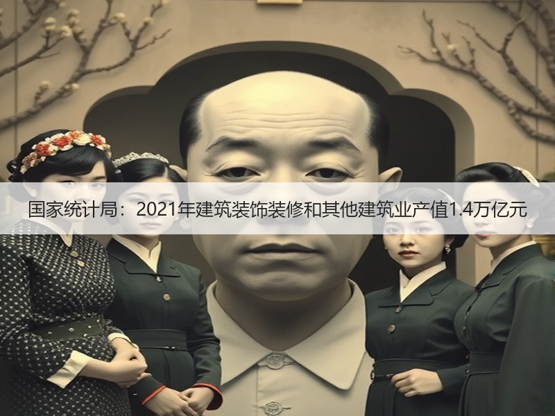 国家统计局：2021年建筑装饰装修和其他建筑业产值1.4万亿元